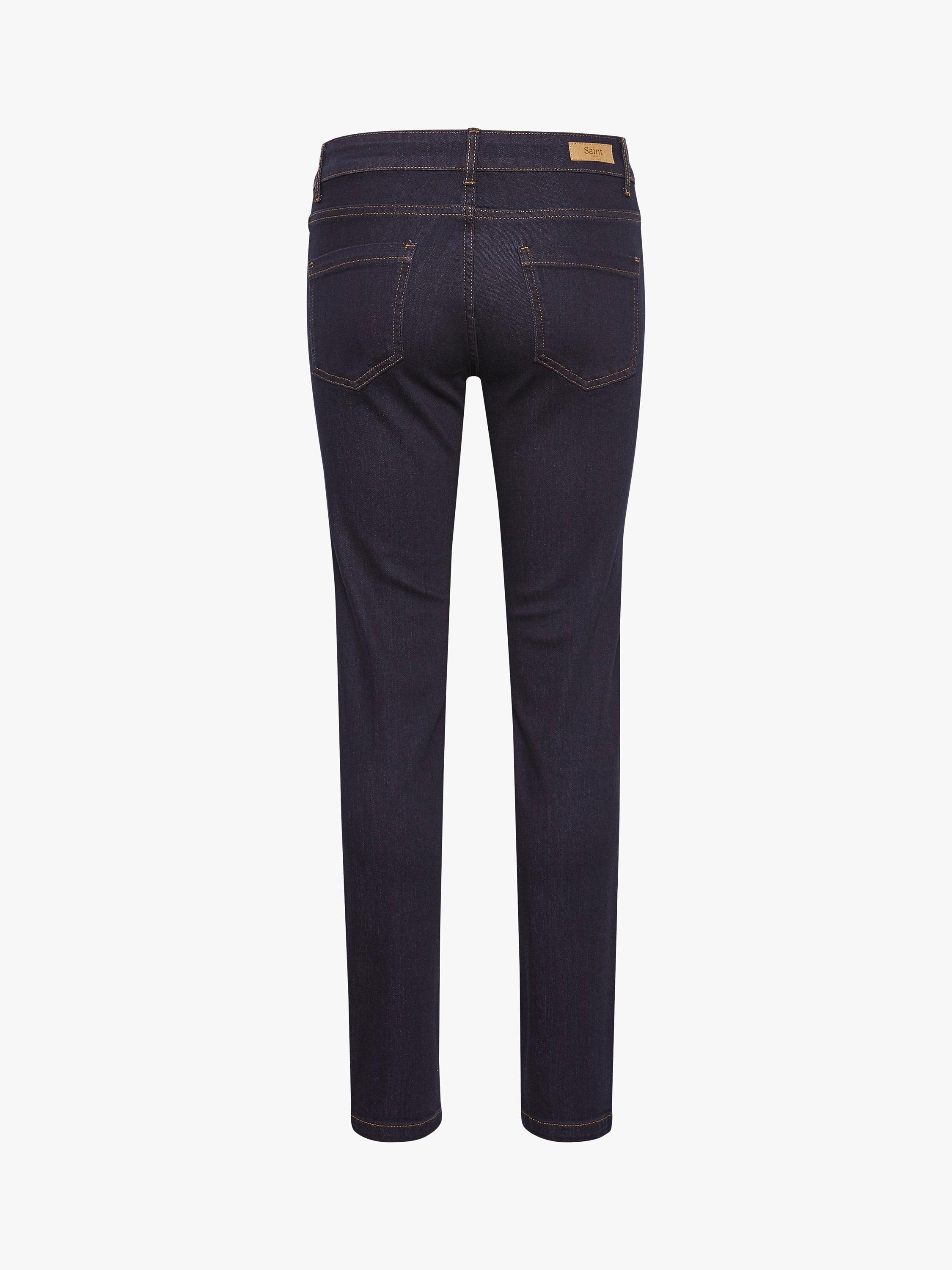 Saint Tropez Molly Slim Leg Jeans, Dark Blue Denim, 27
