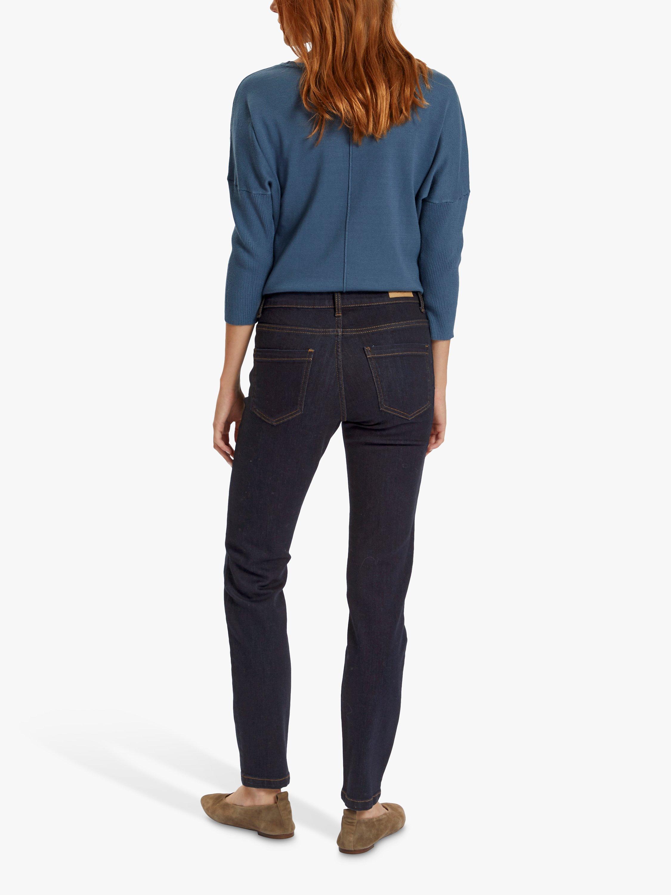 Saint Tropez Molly Slim Leg Jeans, Dark Blue Denim, 27