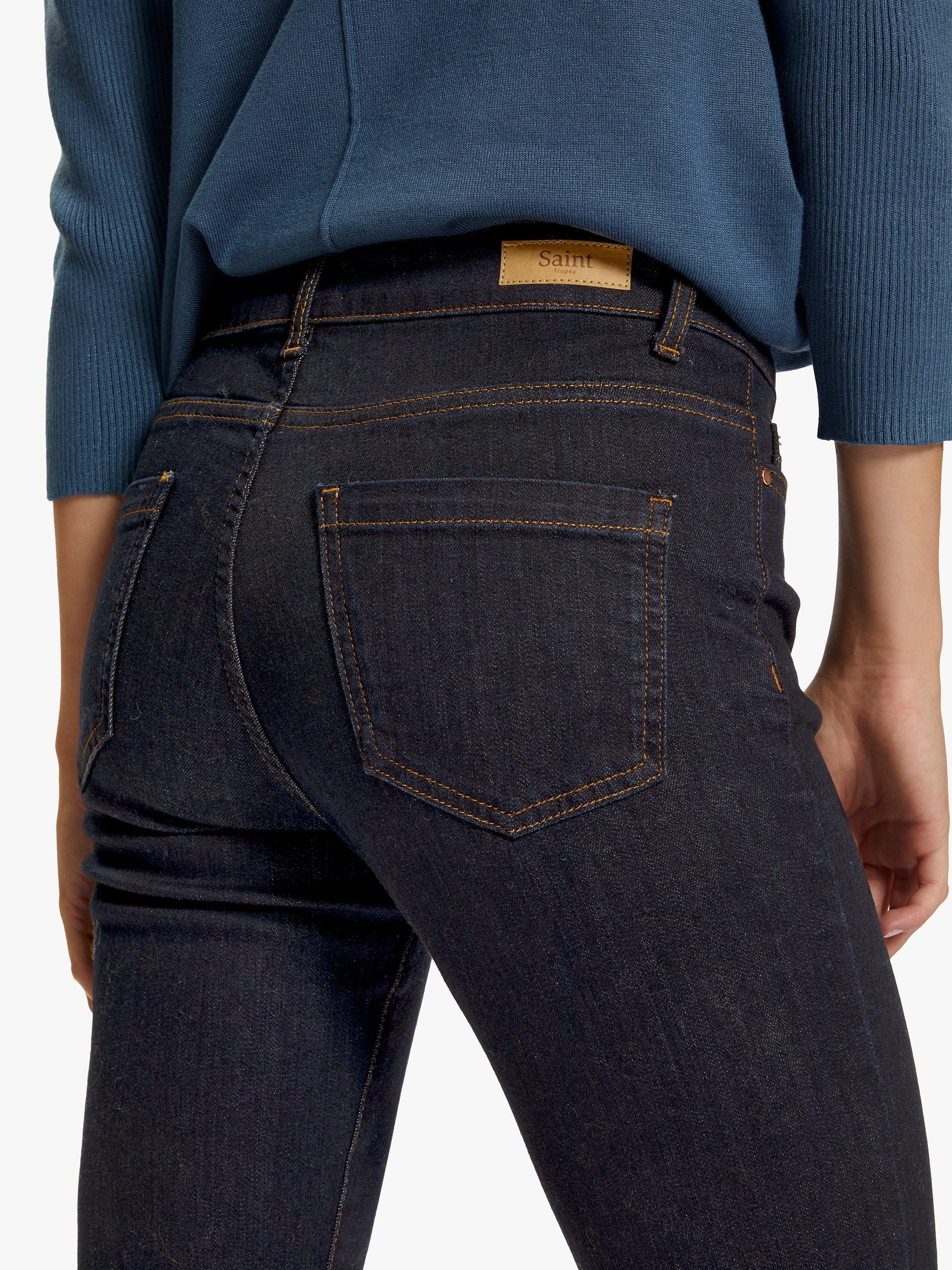 Saint Tropez Molly Slim Leg Jeans, Dark Blue Denim, 27