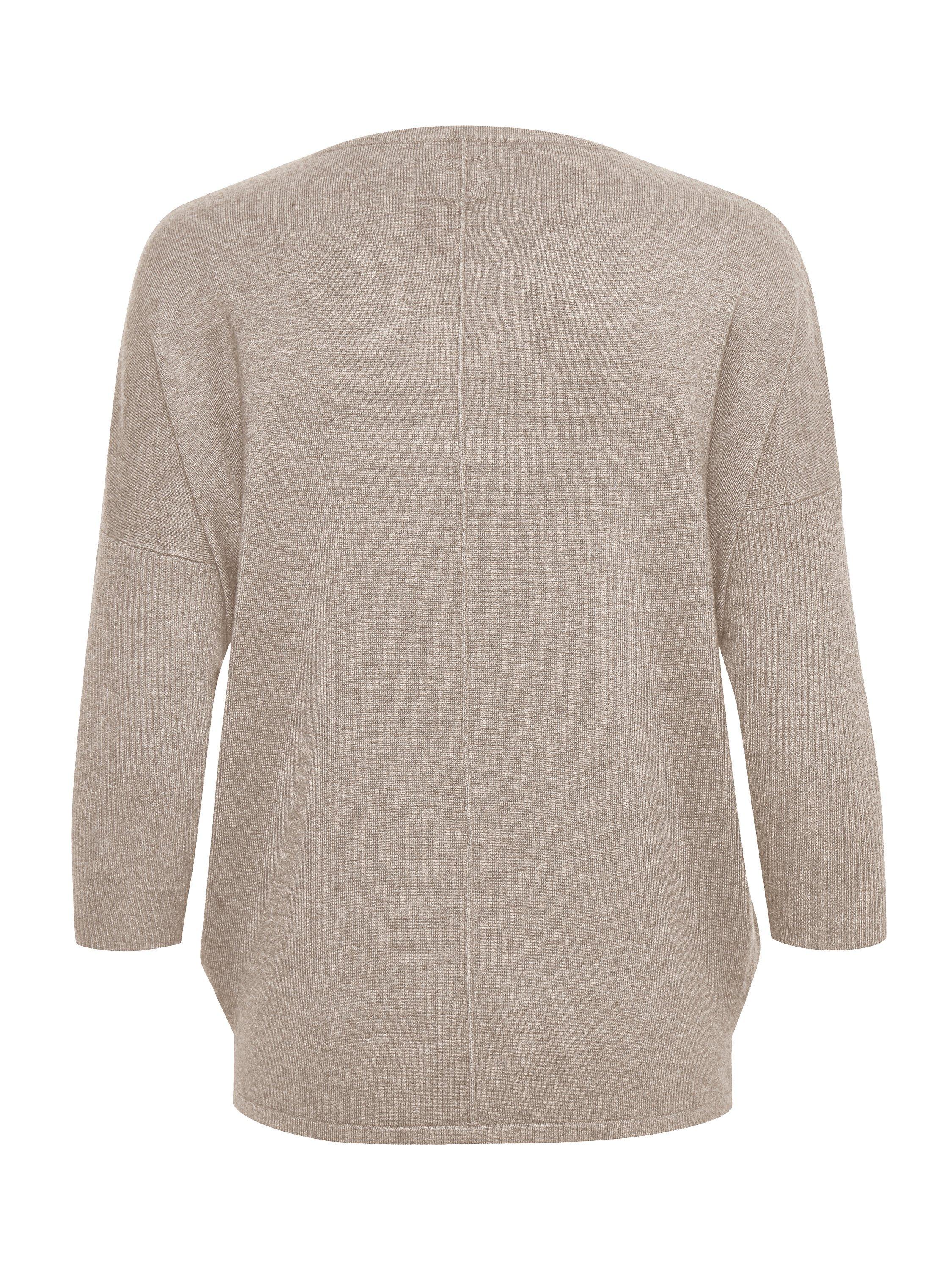 Product image 5 of 5, which shows Saint Tropez Mila 3/4 Sleeve Jumper, Atmos Melange, L