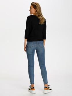 Saint Tropez Mila 3/4 Sleeve Jumper - view 2, Black