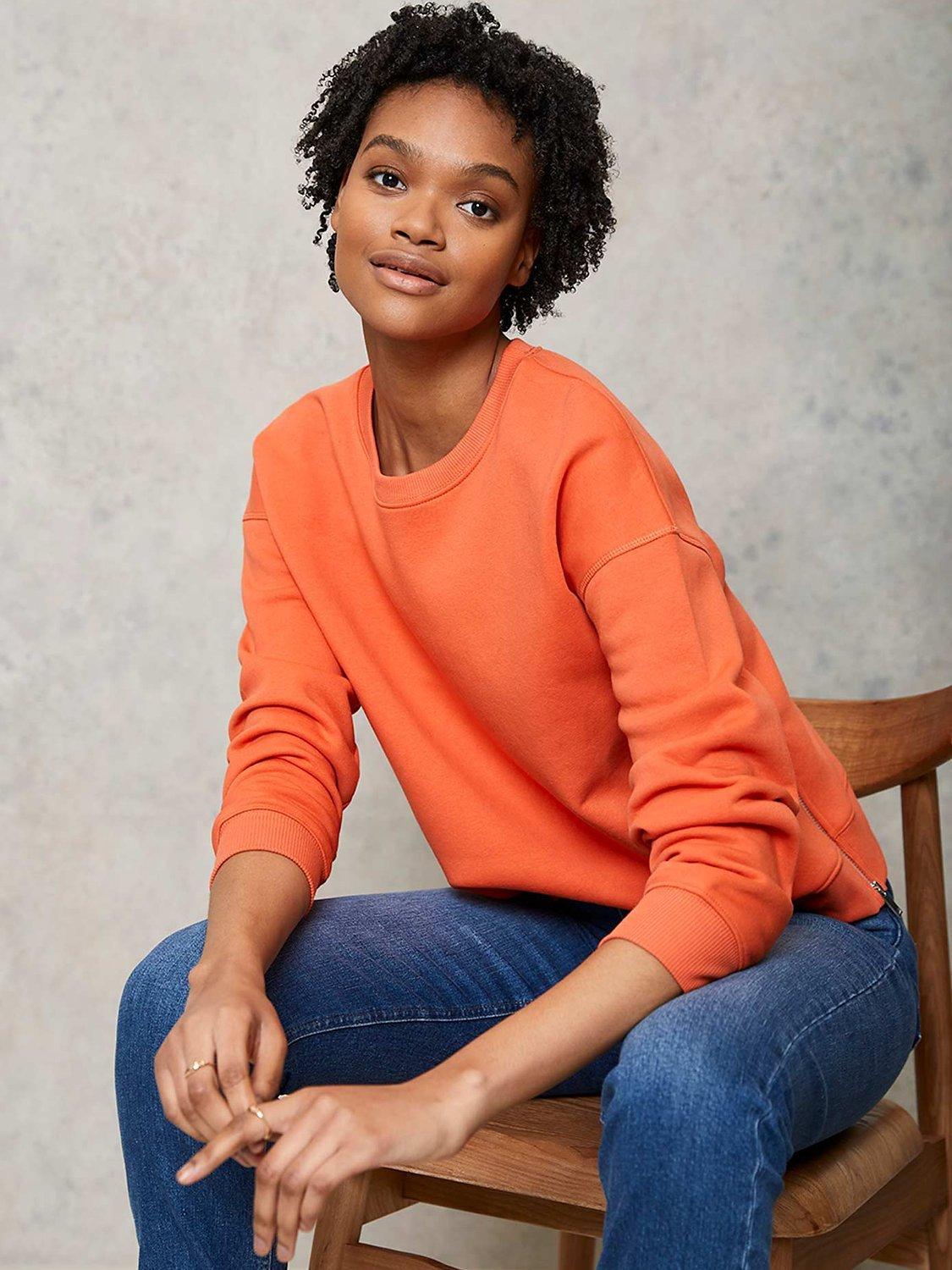 Mint Velvet Side Zip Sweatshirt