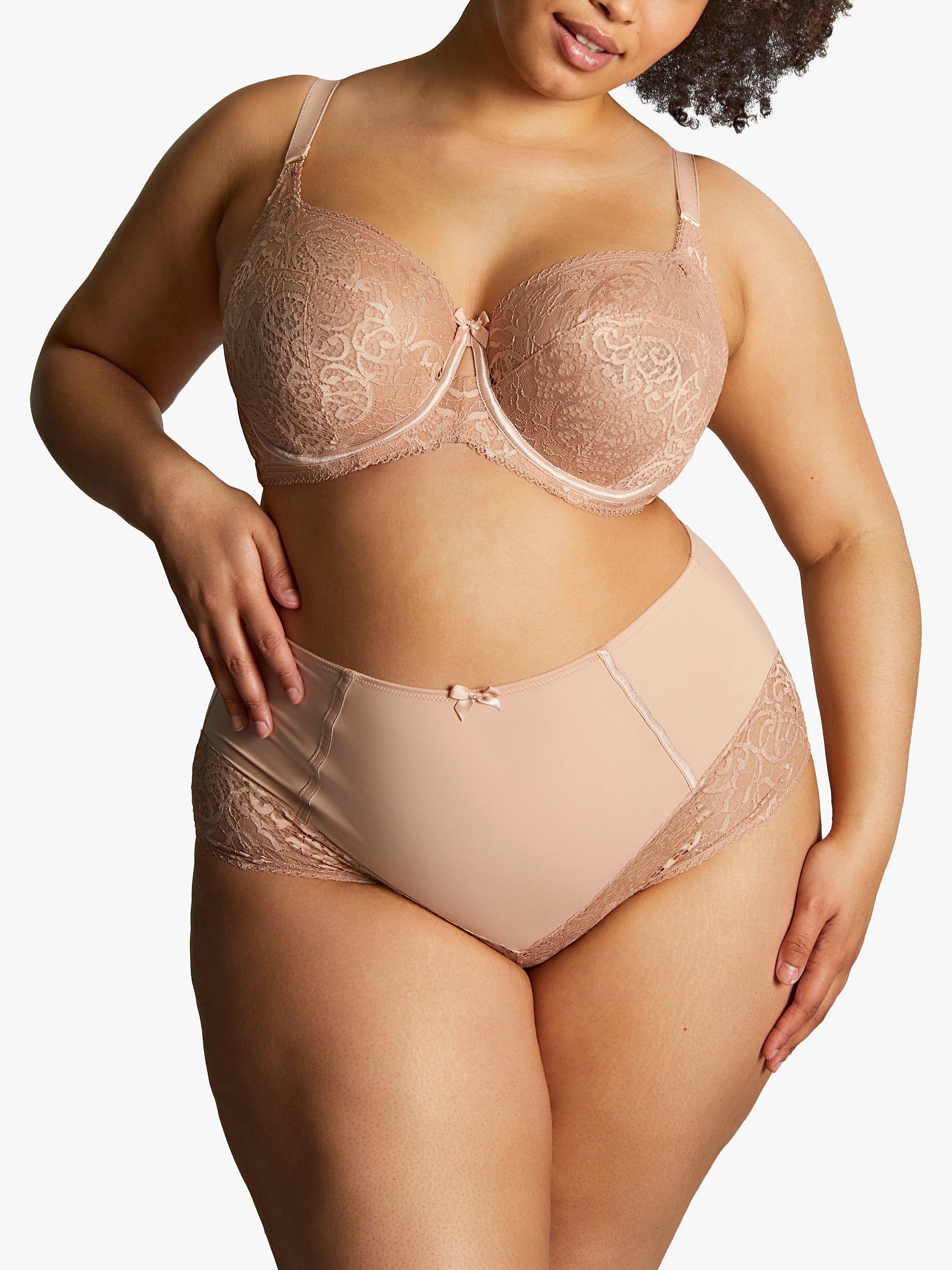 Product image 1 of 5, which shows Sculptresse Estel Full Cup Bra, Honey, 34E
