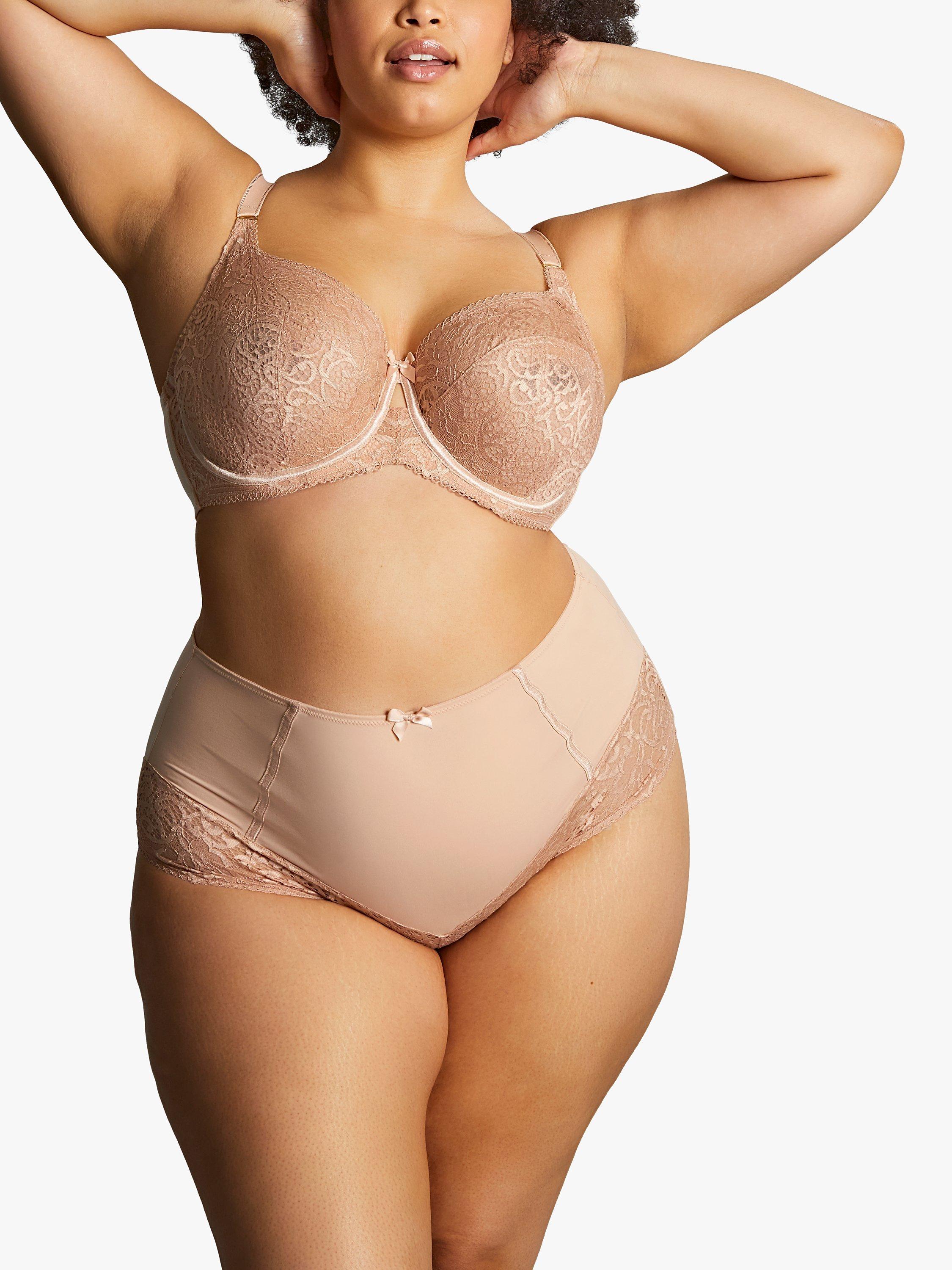 Product image 3 of 5, which shows Sculptresse Estel Full Cup Bra, Honey, 34E