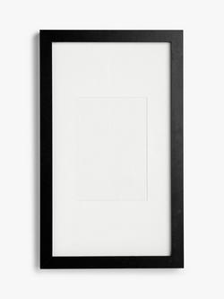 John Lewis Oversized MDF Photo Frame & Mount, Black, Black