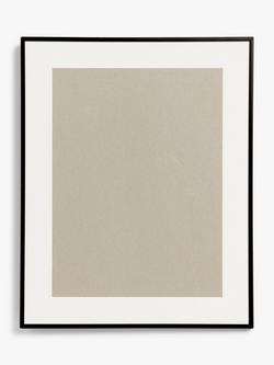 John Lewis Metal Poster Frame & Mount, Black, Black