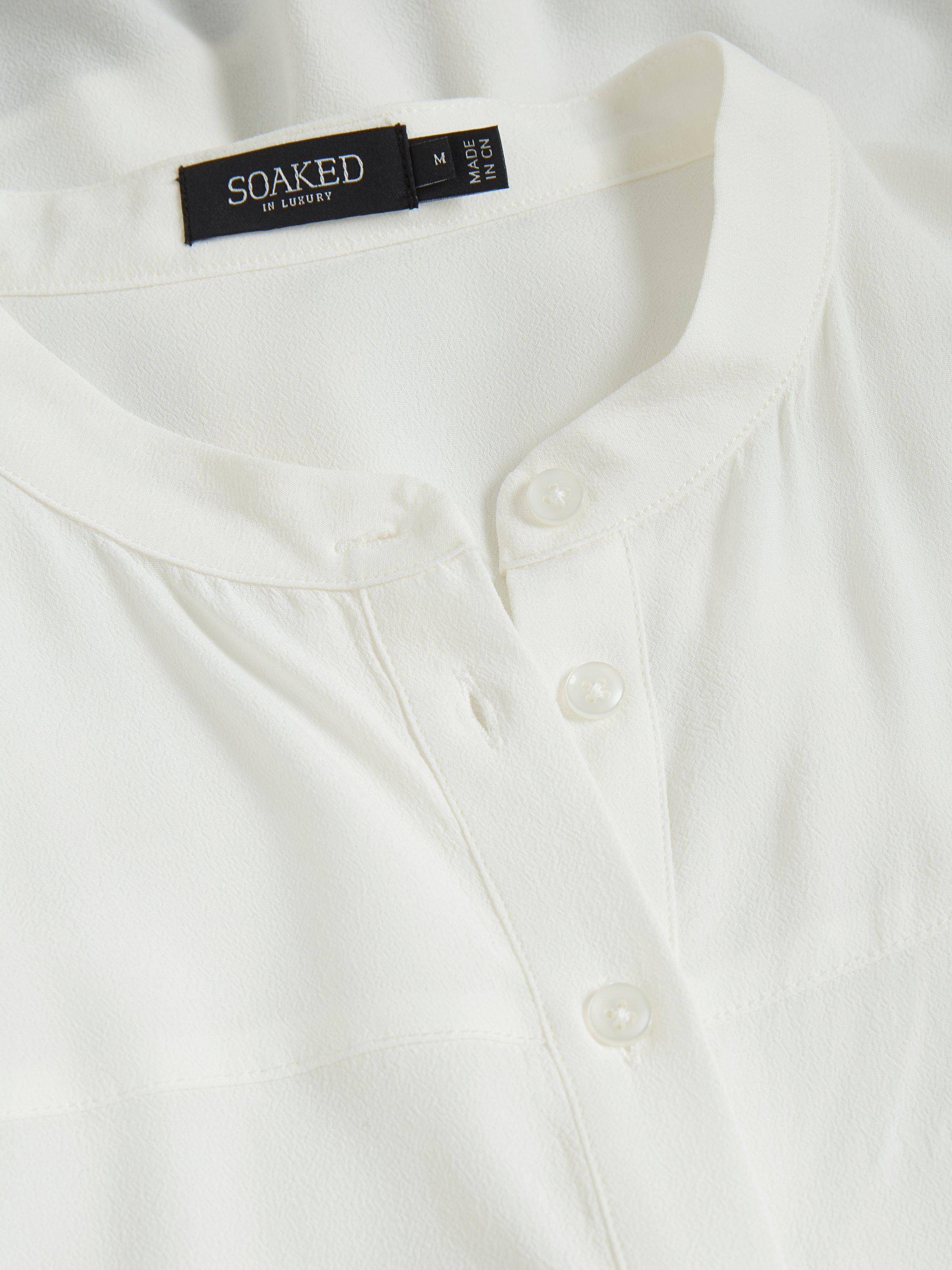 Product image 7 of 7, which shows Soaked In Luxury Helia Shirt, Broken White, XS
