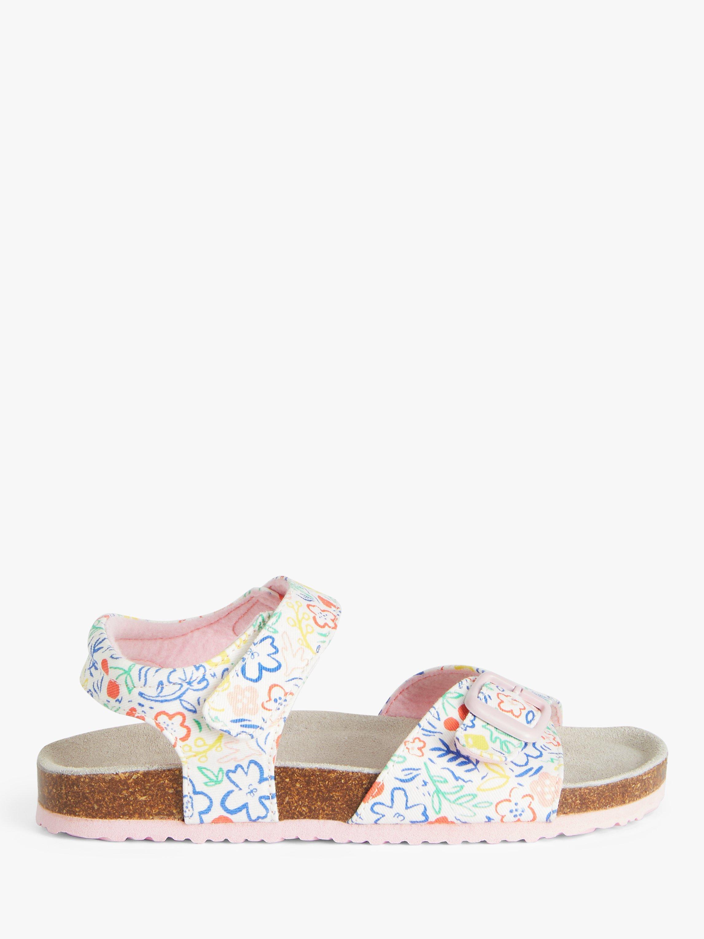 John Lewis Kids' Floral Sandals