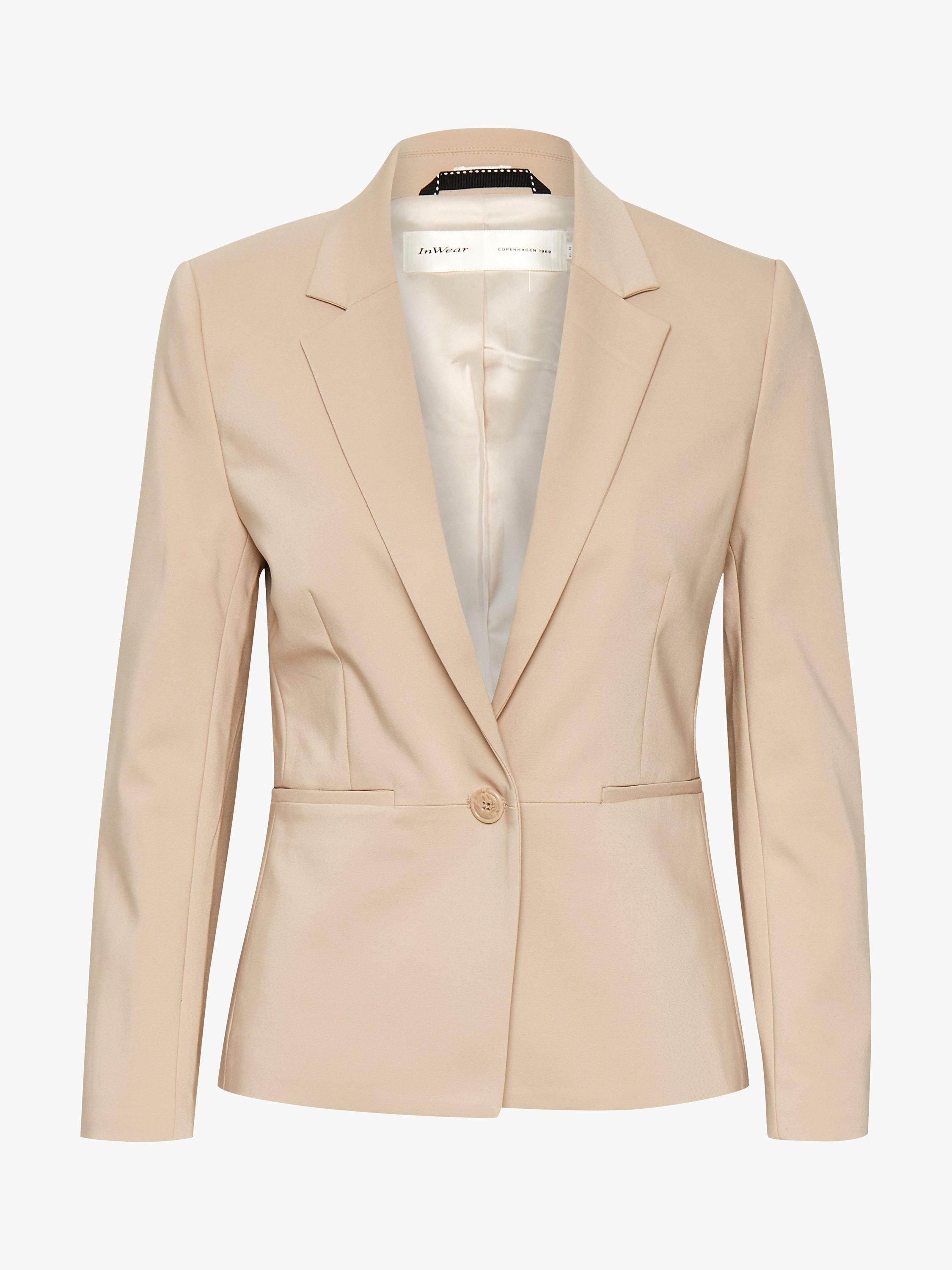 Product image 2 of 7, which shows InWear Zella Suit Blazer, Cafe Au Lait, 8
