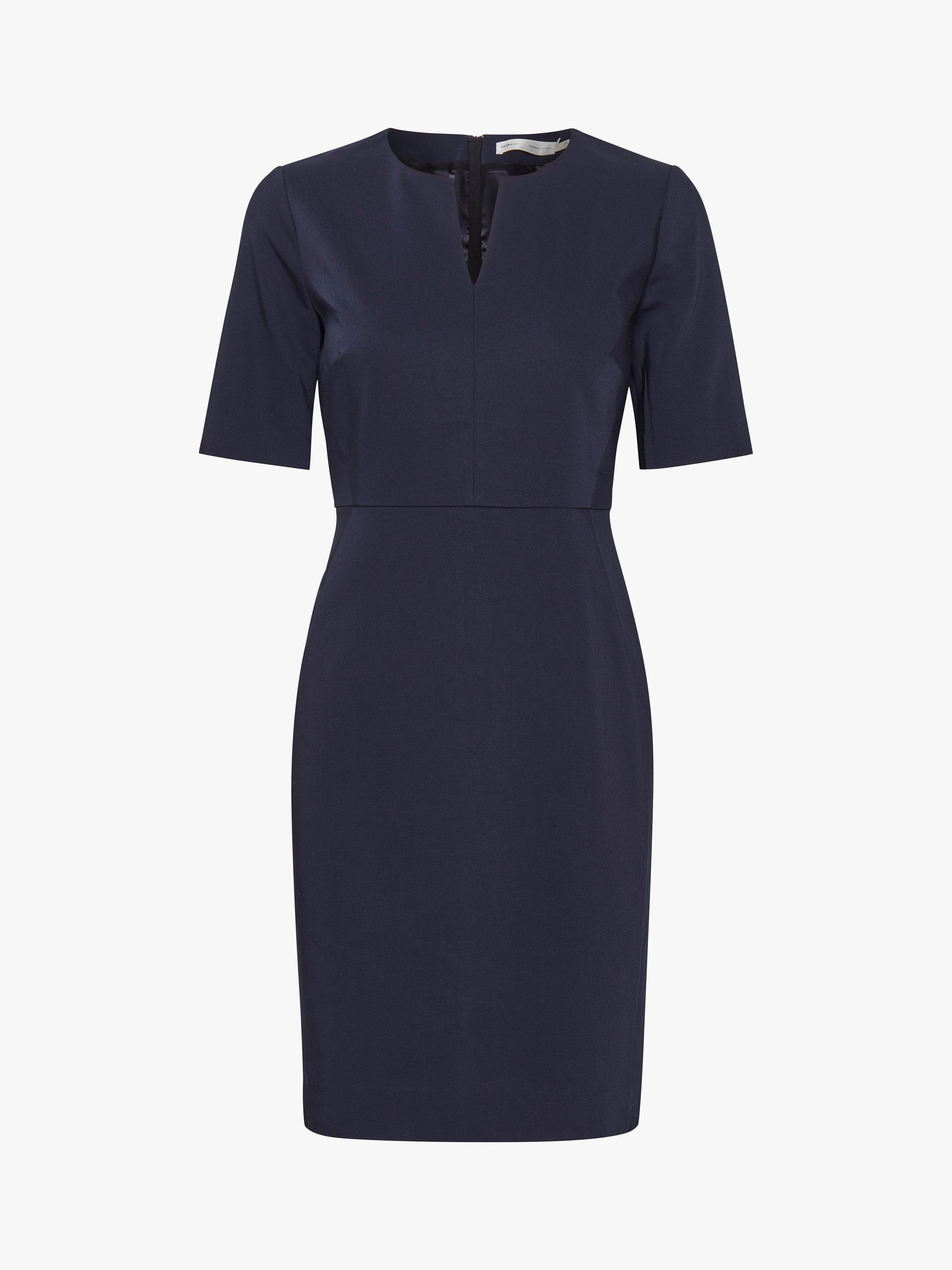 Product image 1 of 3, which shows InWear Zella Tailored Dress, Marine Blue, 8