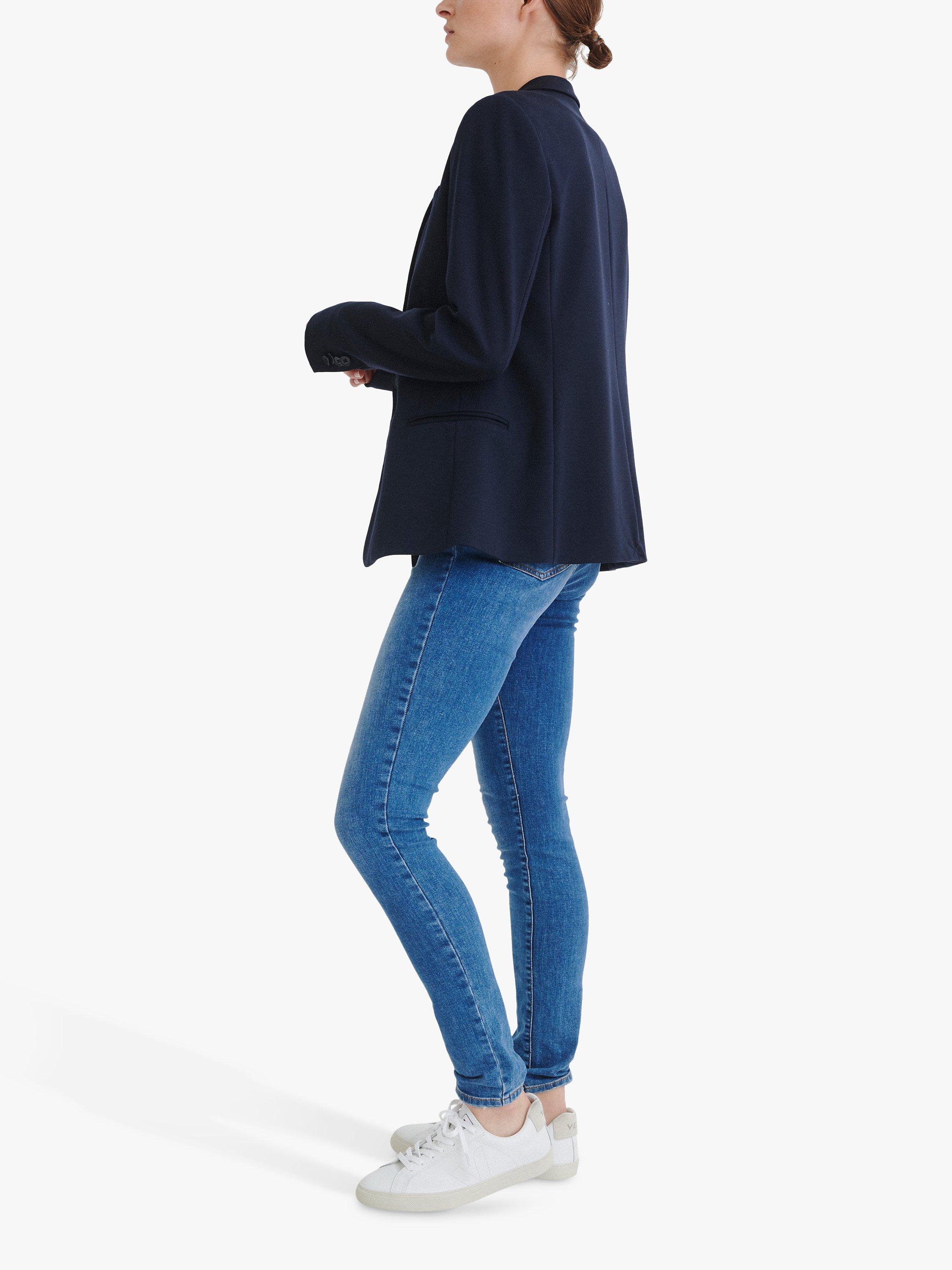 Product image 1 of 7, which shows InWear Roseau Blazer, Marine Blue, 8