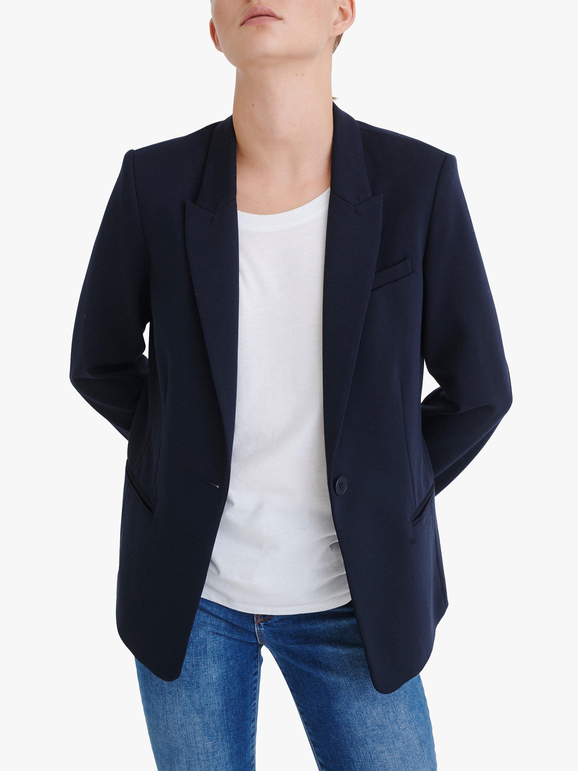Product image 2 of 7, which shows InWear Roseau Blazer, Marine Blue, 8