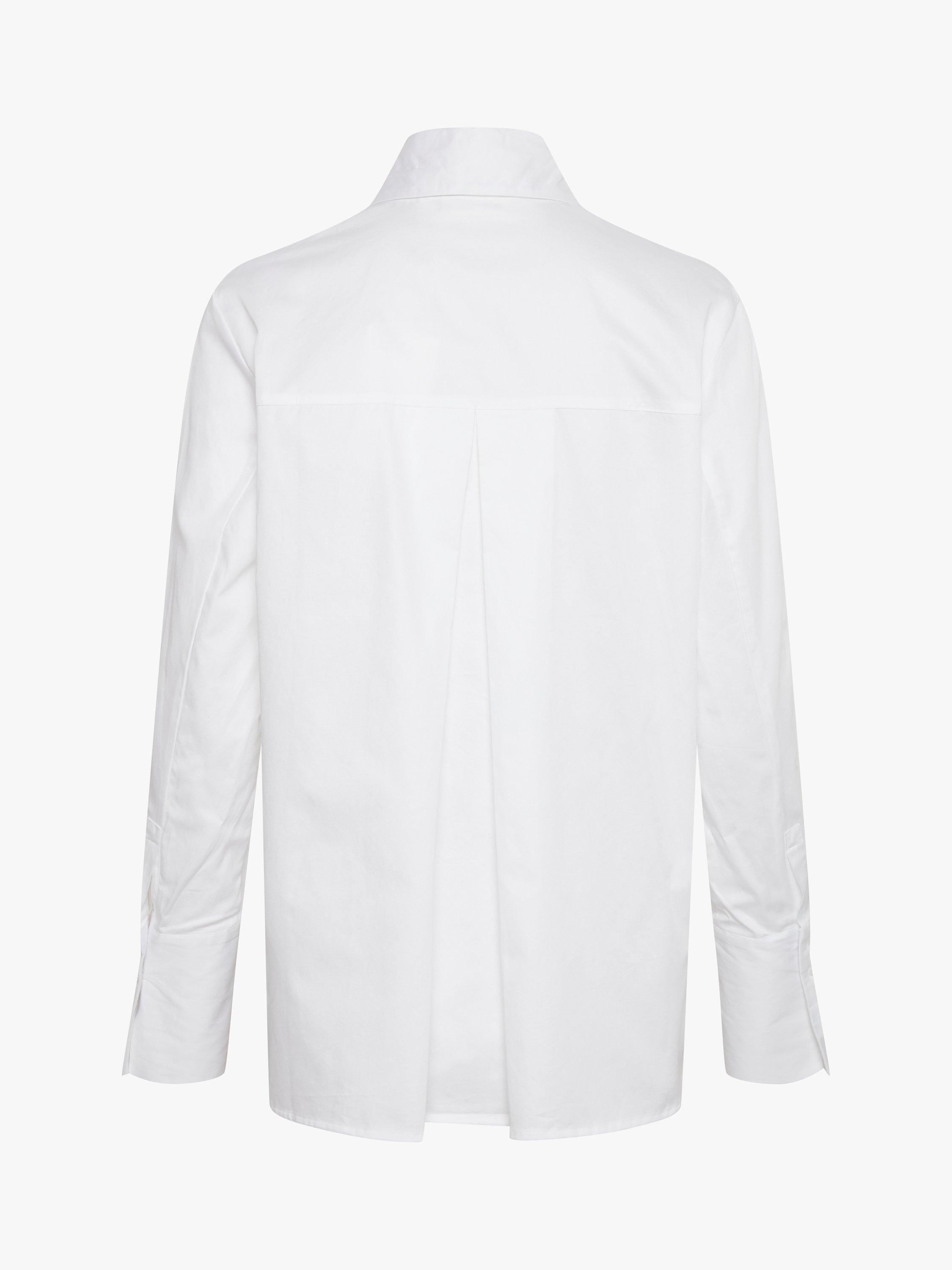 Product image 5 of 7, which shows InWear Vex Poplin Shirt, Pure White, 8