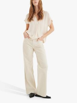 InWear Rinda V-Neck Top, French Nougat