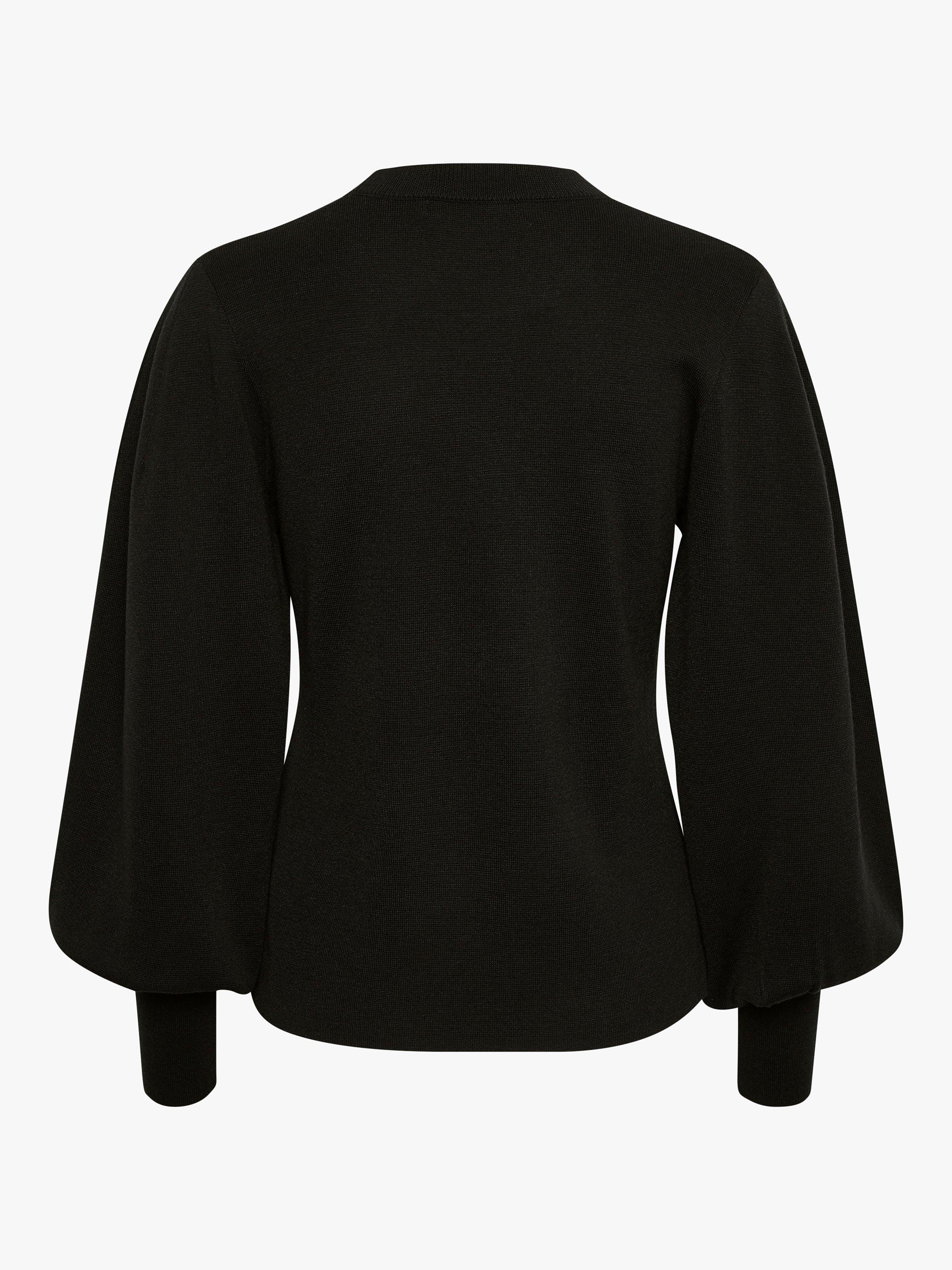Product image 5 of 7, which shows InWear Sammy Balloon Sleeve Jumper, Black, M