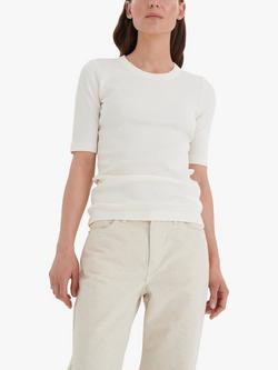 InWear Dagna Short Sleeve T-Shirt - view 2, Whisper White