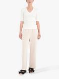 InWear Dagna V-Neck T-Shirt, Whisper White