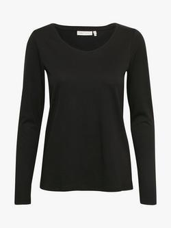InWear Rena Long Sleeve T-Shirt - view 2, Black
