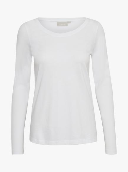 InWear Rena Long Sleeve T-Shirt - view 2, Pure White