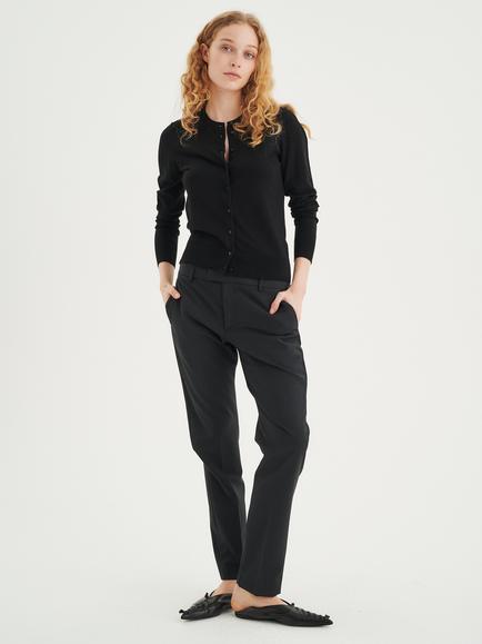 InWear Kinsa Straight Trousers, Black, Black