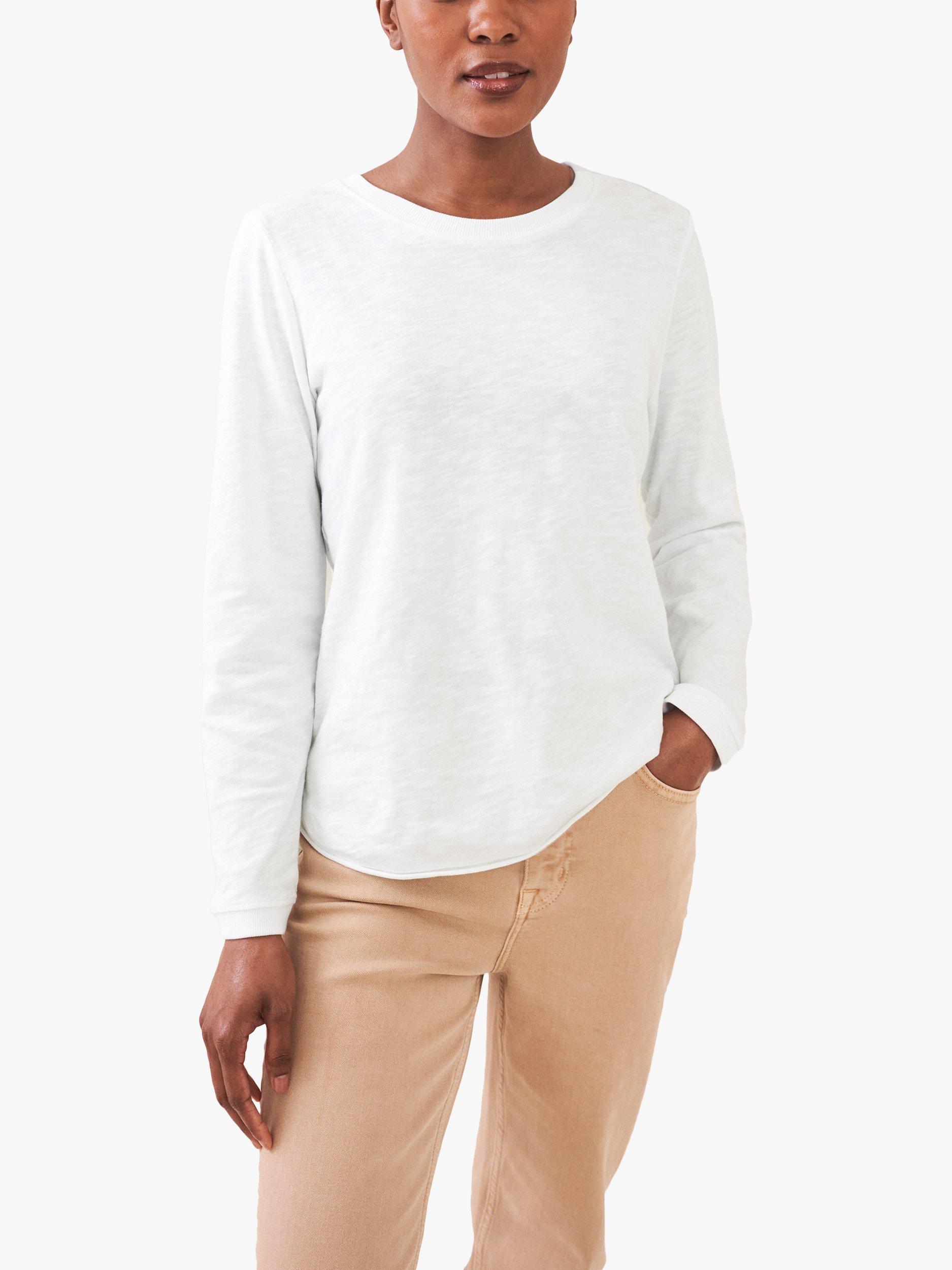 White Stuff Cassie Crew Neck Cotton T-Shirt