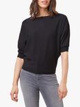 Phase Eight Cristine Fine Knit Batwing Jumper, Black