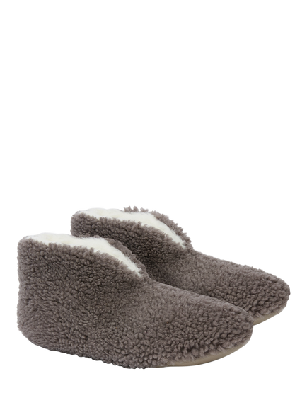 Celtic & Co.Teddy Sheepskin Soft Sole Bootee Slippers - view 2, Vole