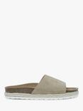 Celtic & Co. Suede Slip On Sandals, Camel