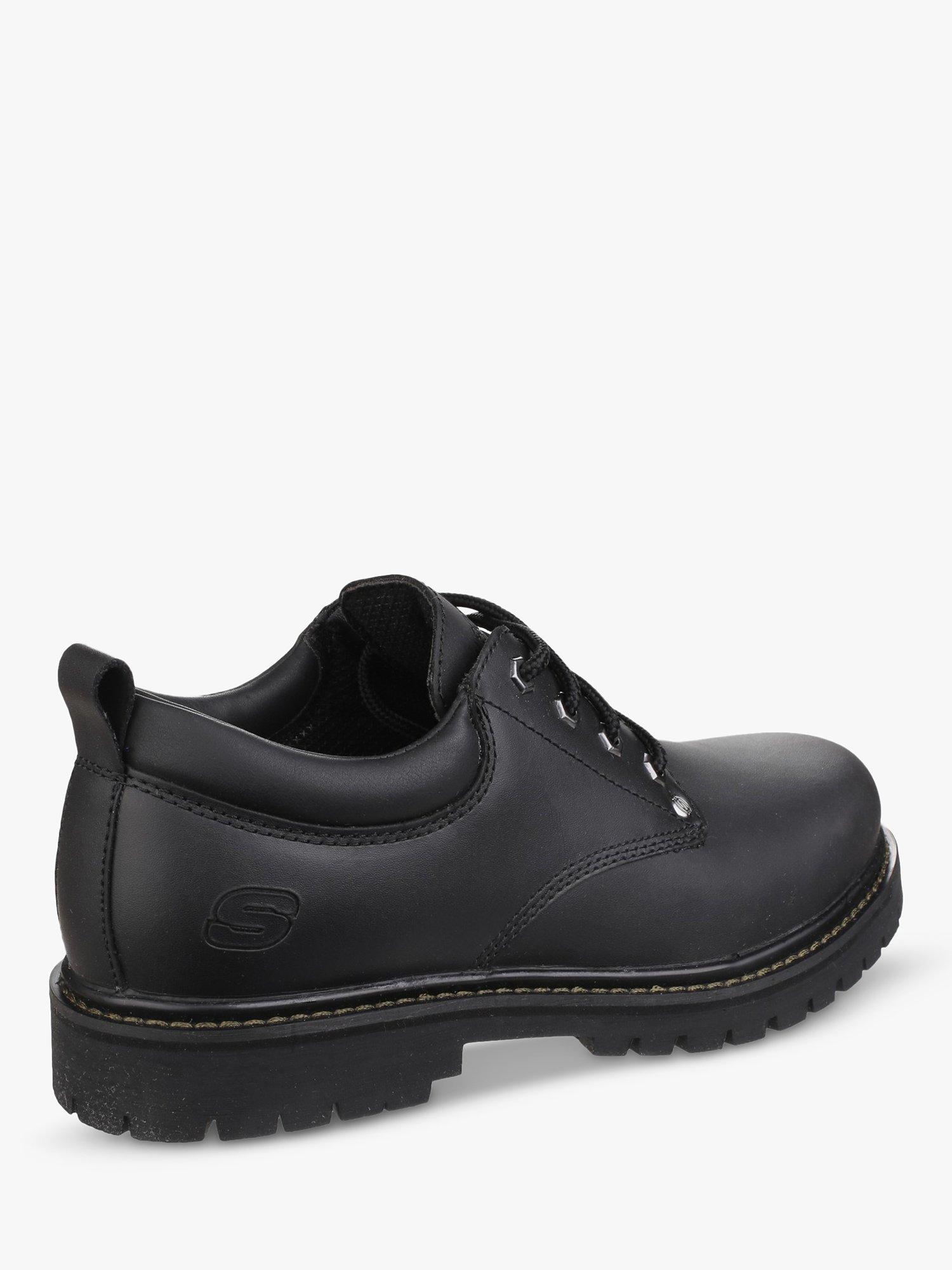 Skechers black oxford shoes online