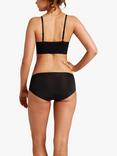Love Luna Period Proof Midi Briefs, Black