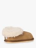 Celtic & Co. Kids' Sheepskin Slippers, Spice