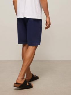 John Lewis Stretch Chino Shorts - view 2, Navy