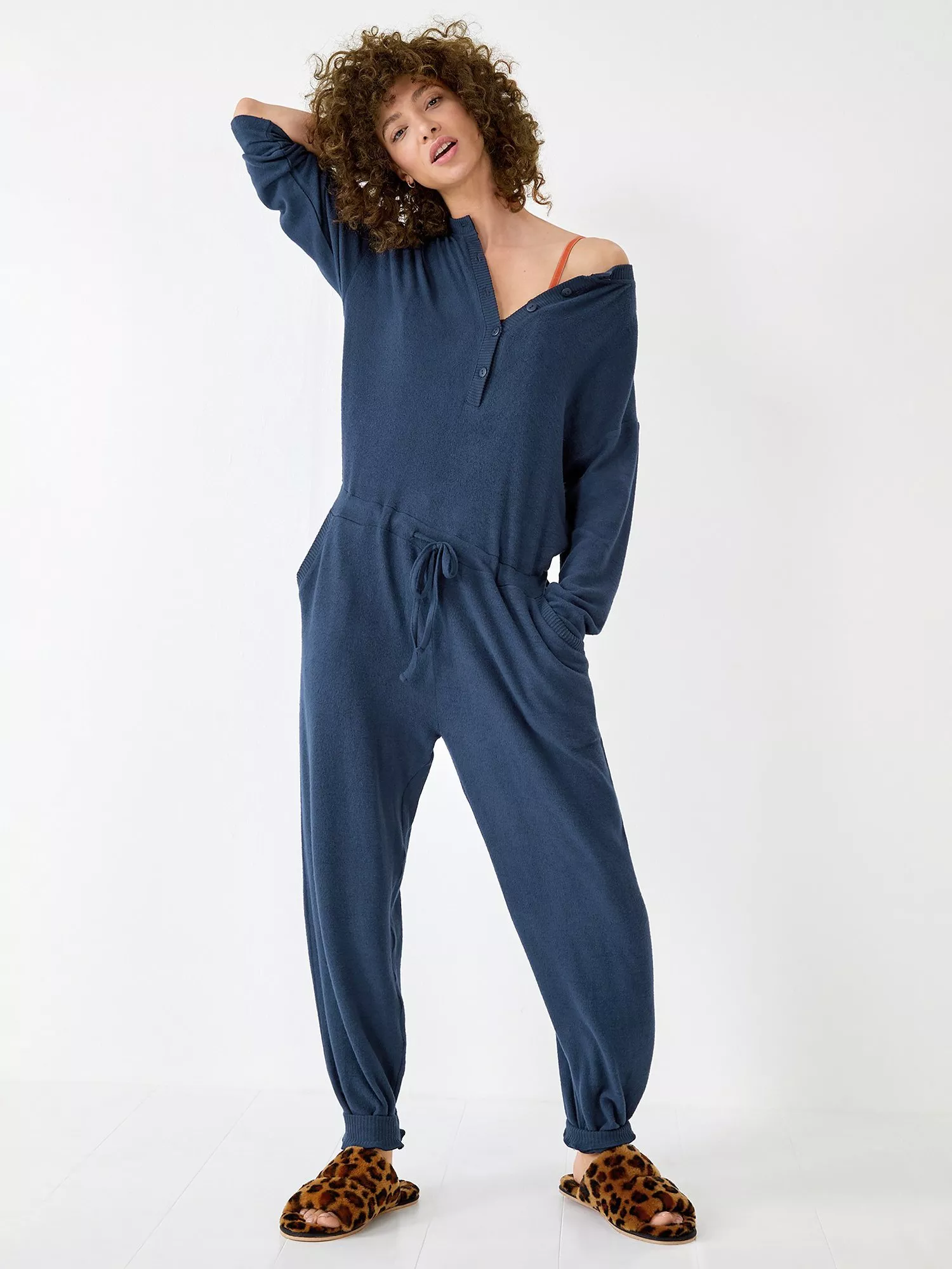 Women's v neck onesie sale