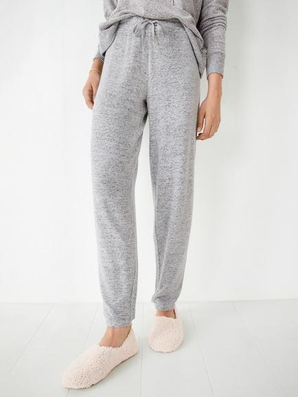 HUSH Elle Super Soft Lounge Joggers containing LENZING™ ECOVERO™ Viscose, Light Grey