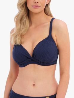 Fantasie Ottawa Underwired Plunge Bikini Top, Ink, Ink