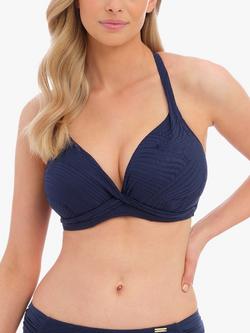 Fantasie Ottawa Underwired Plunge Bikini Top, Ink - view 2, Ink