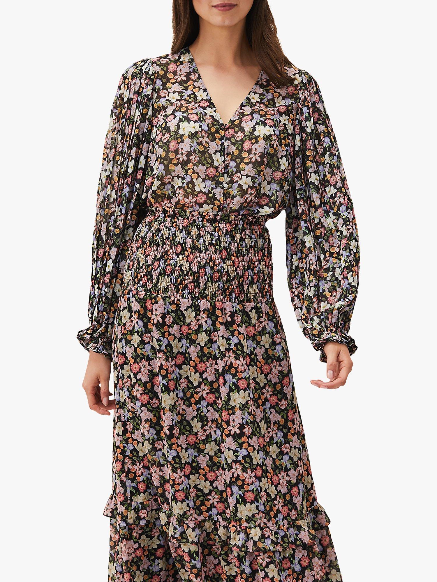 Phase Eight Sadie Floral Blouse, Multi