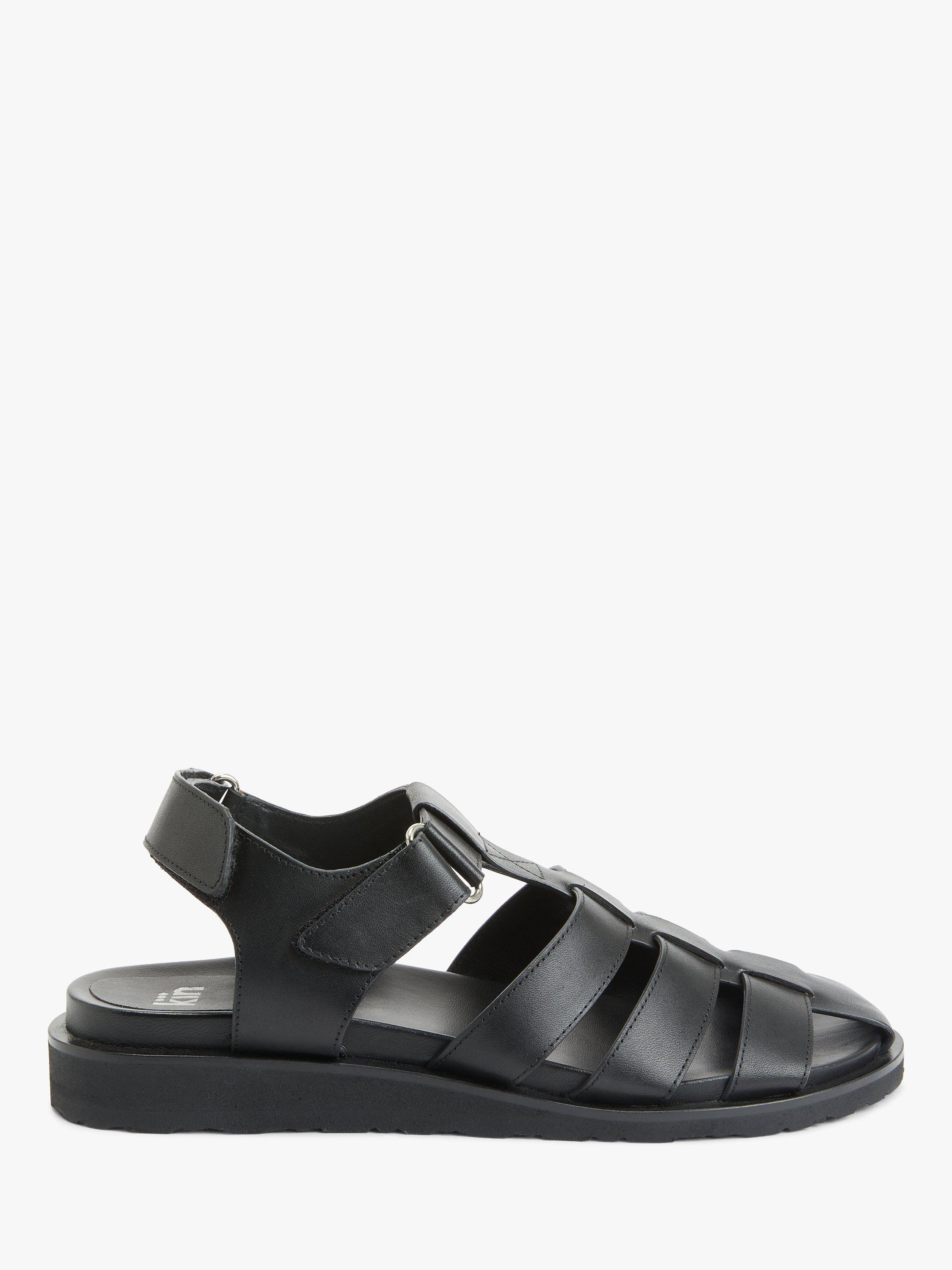 Kin Lilibet Leather Fisherman Cage Sandals