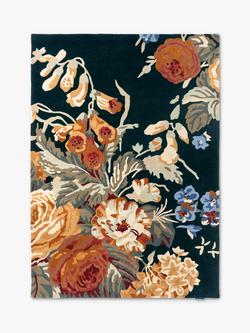 Sanderson Stapleton Park Rug, Blue/Orange