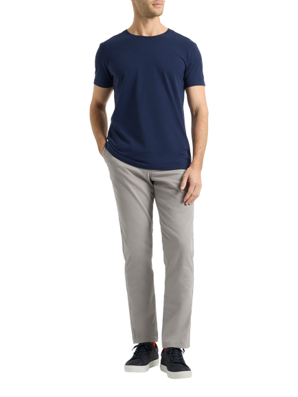 SPOKE Original Cotton Straight Fit T-Shirt, Navy