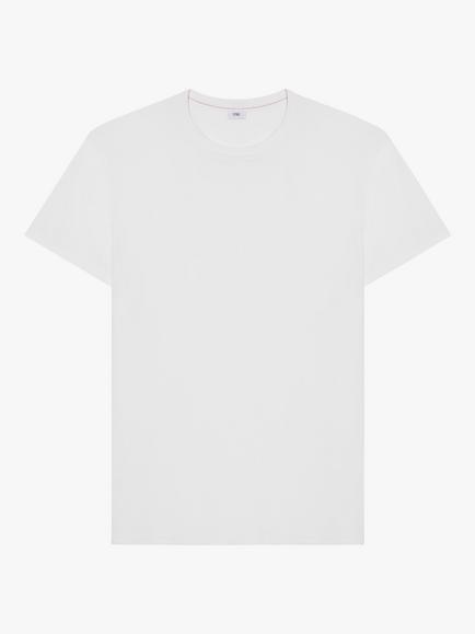 SPOKE Original Cotton Slim Fit T-Shirt, White