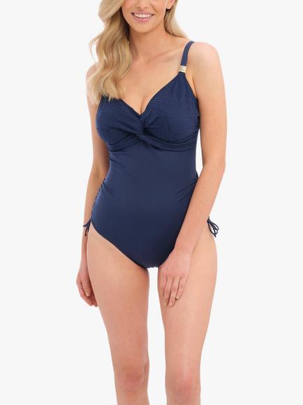 Fantasie Ottawa Twist Front Swimsuit, Ink