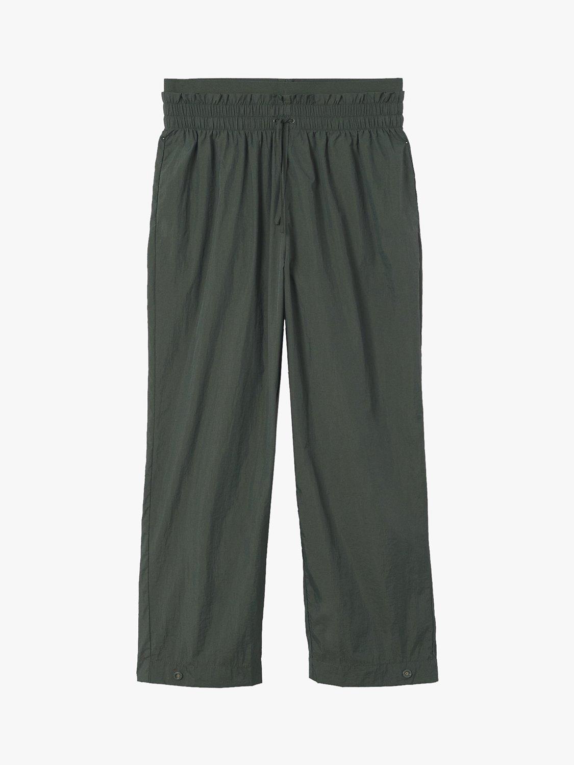 Product image 4 of 6, which shows Mango Marin High Waist Active Joggers, Bright Green, XS