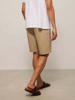 John Lewis Stretch Chino Shorts - view 2, Stone