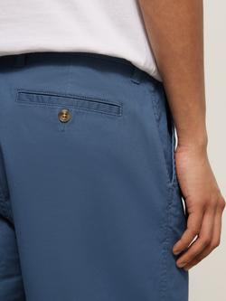 John Lewis Stretch Chino Shorts - view 2, China Blue