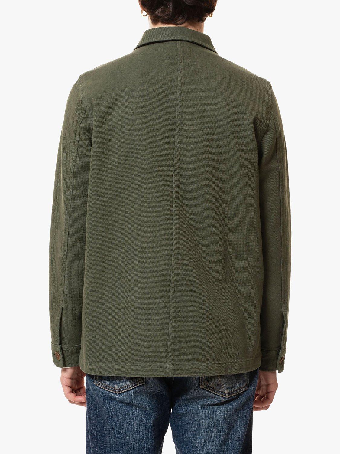 Nudie Jeans Barney Worker Jacket, Olive, S