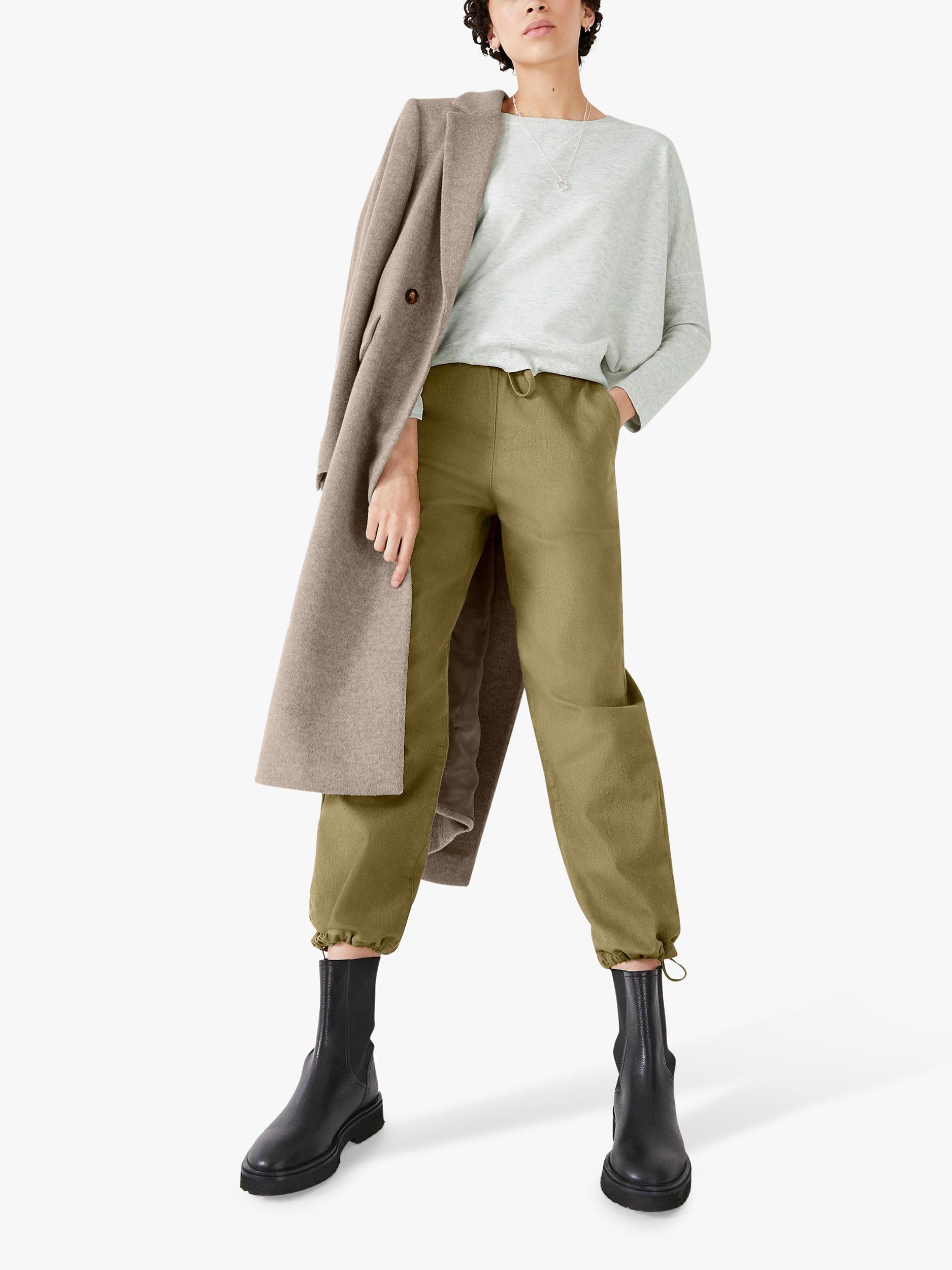 HUSH Drawstring Combat Trousers, Army Olive