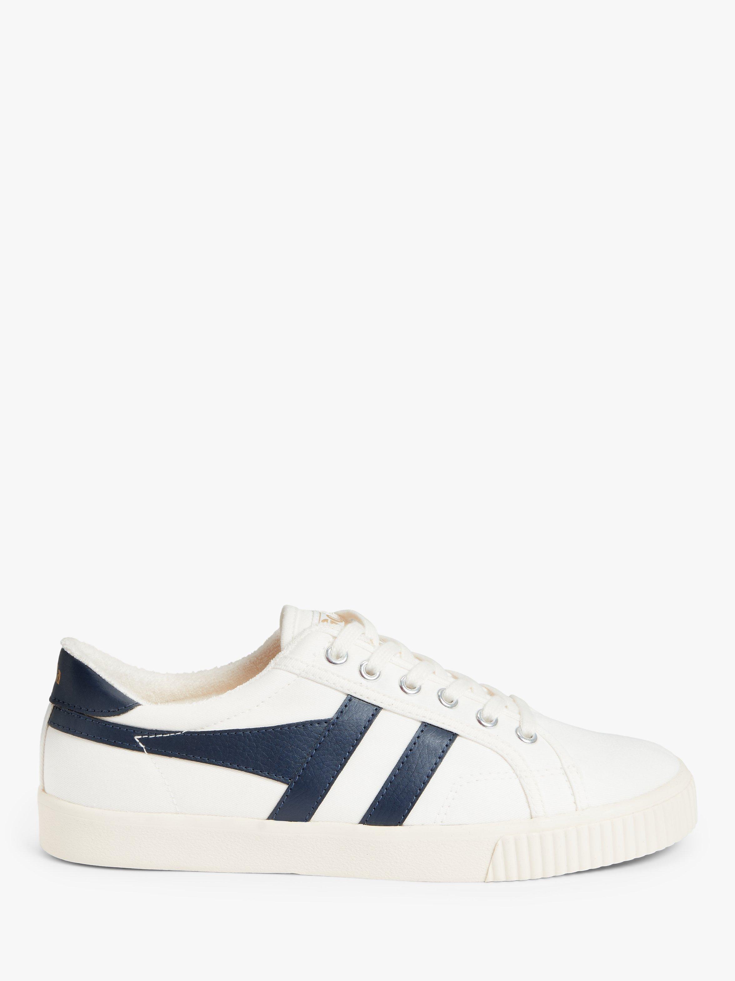 Gola Tennis Mark Cox Trainers, Off White/Navy, 7