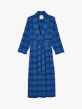 British Boxers Tartan Brushed Cotton Dressing Gown