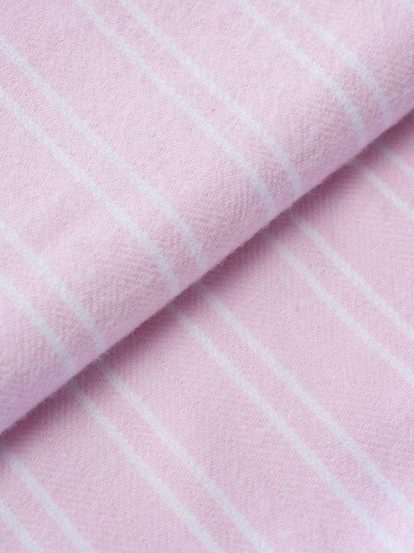 Product image 7 of 7, which shows British Boxers Westwood Stripe Brushed Cotton Pyjama Trousers, Pink, L